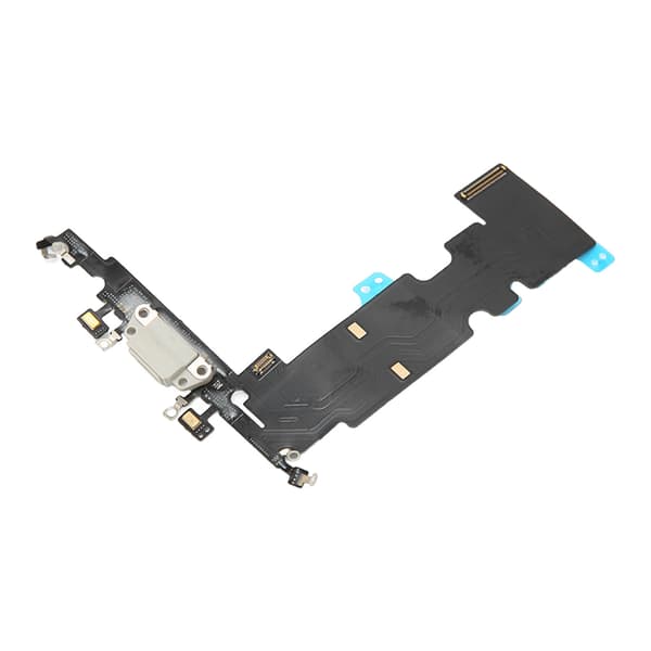 USB-laddningsflexkabel Telefonladdningsportkontakt Flexkabelbyte för iPhone 8 Plus Vit