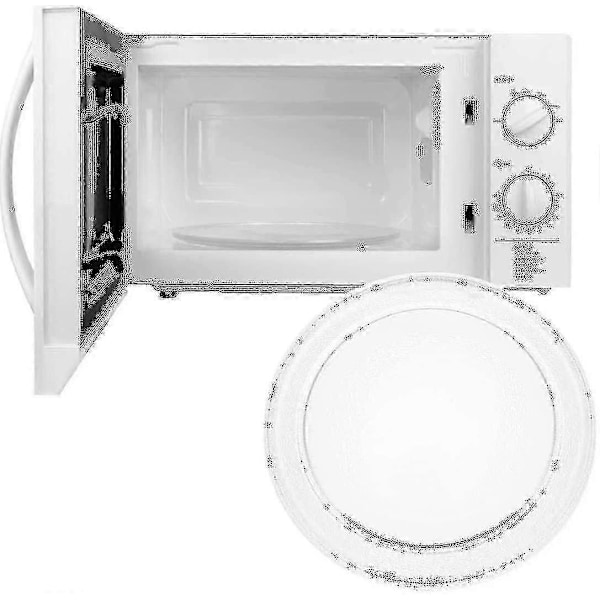 Eksklusive mikrobølgeovn, Universal Mikrobølgeovn Drejetallerken Glasplade Med Holder, 245mm/24,5cm/9,65in