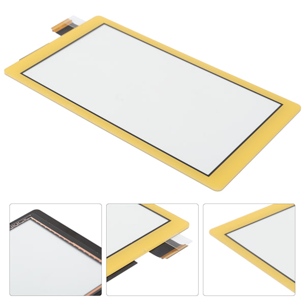 Touch Panel Ersättning Skärm Glas Kompatibel för Switch Lite Konsol Reparationsdelar Gul