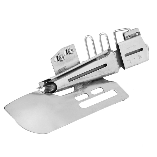 Overlock-bindare, rätvinklig fåll, industriell symaskinsmappmapparat, dubbelvikning 3/8 1 cm/0,4 tum