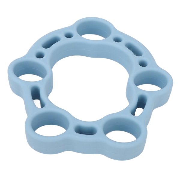 Fingerstretcher Exerciser Myk silikon håndgrepsforsterker for leddgikt Carpal Tunnel Recovery Blue 30LB