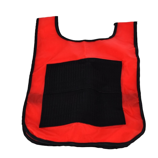 Selvklæbende Dodge Ball Legetøjssæt Klæbrig Bold Vest 2 Bolde Børn Fange Kaste Bold Udendørs SpilRød