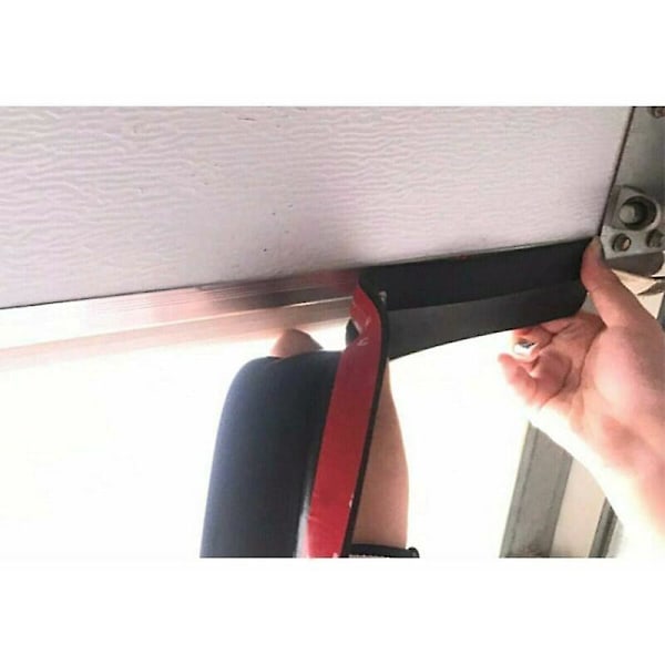 Universal Garageport Botten Tröskel Gummitätning DIY Väderlist Flood Barrier Ersättning Garageport Isolering Längd 2,5m Tjock