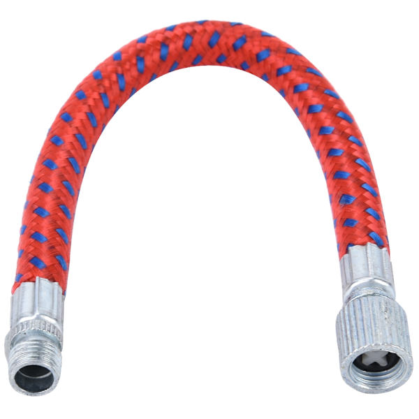 2 st Cykelpumpförlängningsslang för utomhuscykling (silver)