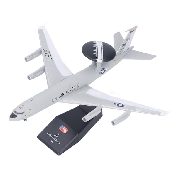 1:200 Skala E3 Flymodell Høy Stimulering Legering Fly Dekorasjon Modell med Display Base