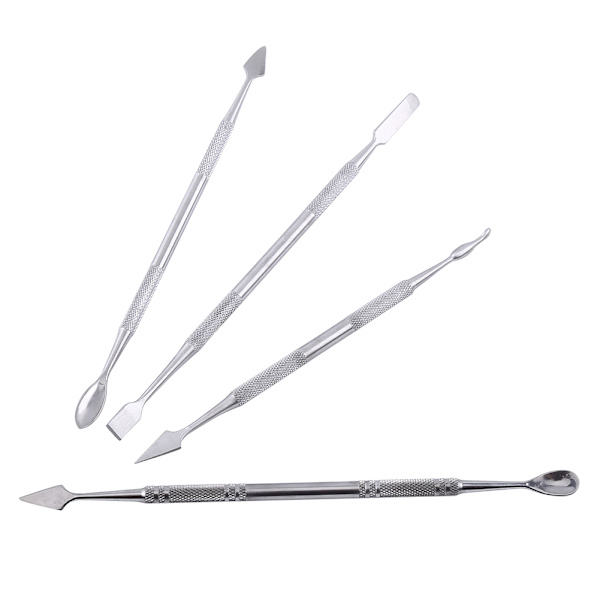 12 st rostfritt stål dubbelsidigt vax carving set för dekoration Smycken Dental Lab