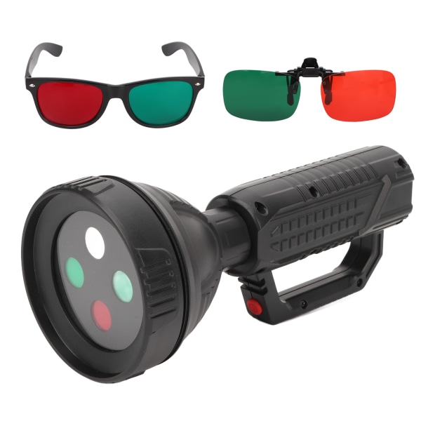 4 Dot Test Light Sklissikker bærbar lommelykt Lommelykt Penlight Oftalmic Tester 2000mAH