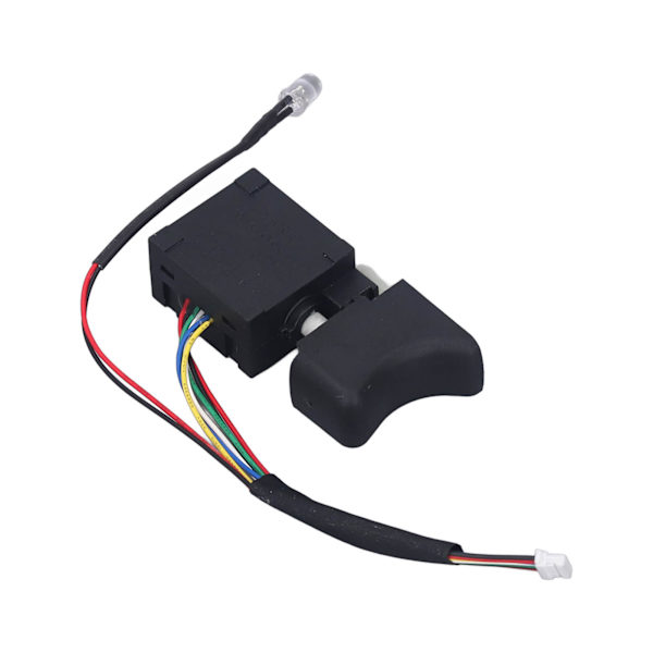 Sladdlös elektrisk handborrmaskin avtryckarswitch 8 stift borstlös vändbar elektrisk skiftnyckel drivswitch 36V för DAYI