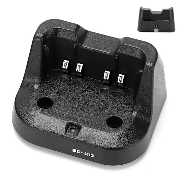 Walkie Talkie Bordsladdare för ICV88 ICU88 ICF1000 ICF2000 ICF1000D 110240V(EU-kontakt)