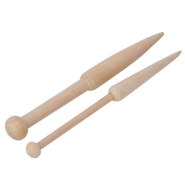 DIY vävverktyg ull kort stav vävd tröja halsduk gobeläng träpinne nål