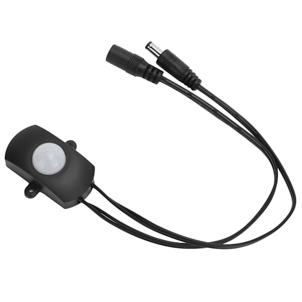 DC6V-24V LED-strimmel Infrarød Menneskekrop Detektor Sensor LED Infrarød Kropssensor Sort