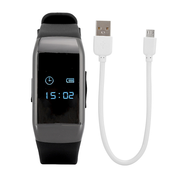 HD 1080P Kamera Armbåndsur Digital Lydoptager Armbånd Støjreduktion Optager Armbånd 8GB