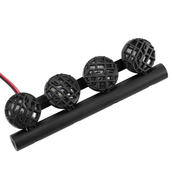 LED Taklampe DIY Bagasjeromlampe Spotlight Tilbehør Passer for TRX4 /SCX10 1/10 RC Bil Crawler4LED