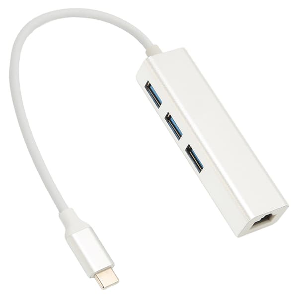USB3.0 HUB Gigabit kablet netværkskort 10M 100M 1000M RJ45 3 USB3.0 Interface Dockingstation til Win