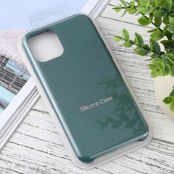 iPhone 13 Silikonikuori - Kestävä ja suojaava kuori, kiiltävä keltainen