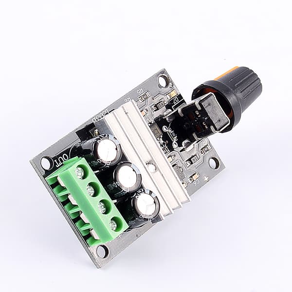 DC6-28V 3A Variabel Motorhastighet PWM Justerbar Regulator Kontroller Bryter+Knott
