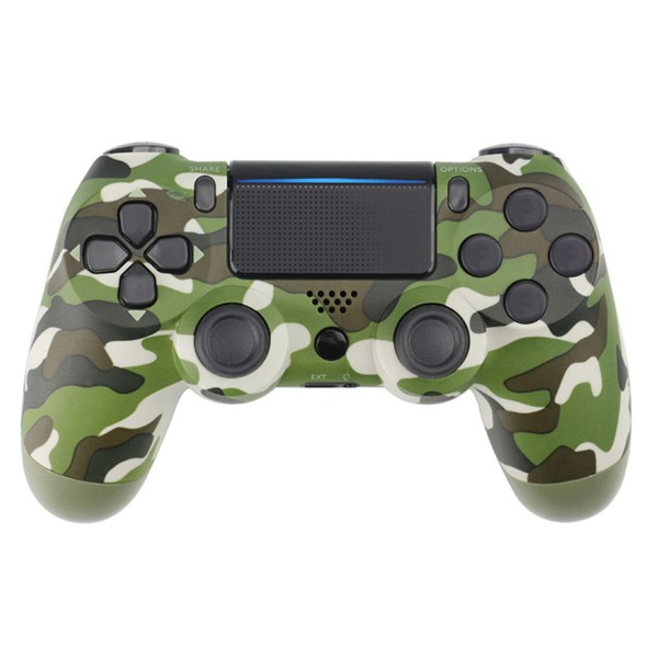 Trådløs Bluetooth-controller Stabil dobbeltlags krystalnøgler Forureningsfri spilcontroller til PS4 Indbygget batteri