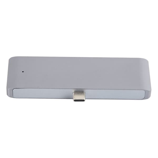 USB C-hub 4-i-1 aluminiumslegering USB C til USB USB3.0 HDTV AUX 3,5 mm USB C-splitter for OS X Tablet Pro