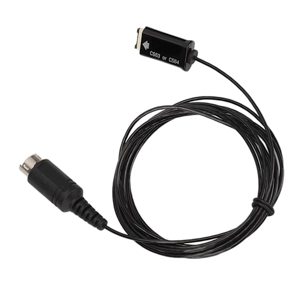 CIC-ohjelmointikaapeli Musta Säätää Äänenvoimakkuutta Testaus Tarkka Signaalinsiirto USB-ohjelmointiliitäntäkaapeli