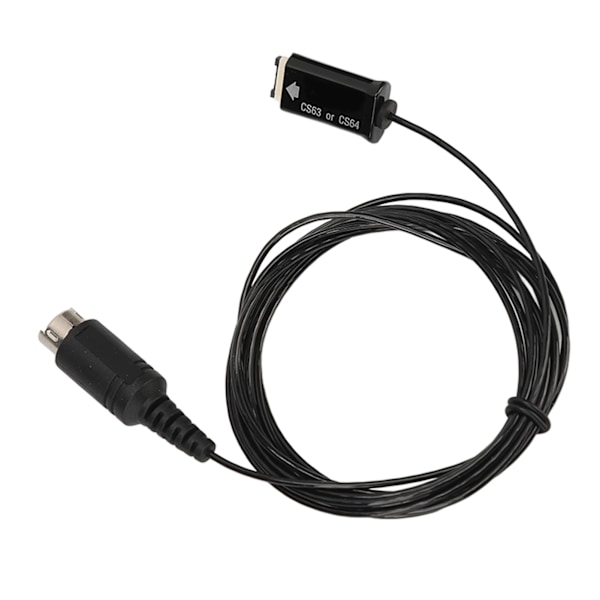 CIC-programmeringskabel svart justera volymtestning exakt signalöverföring USB-programmeringsanslutningskabel