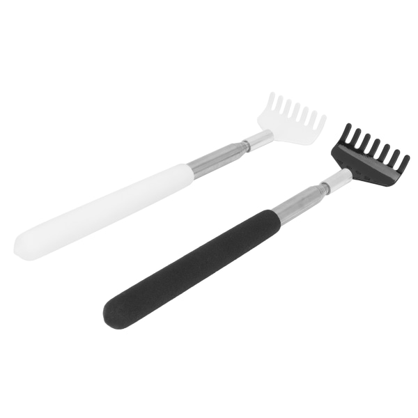 2 Stk Back Scratcher Massager Bærbart teleskopisk skrabeværktøj i rustfrit stål