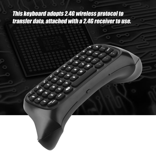 Mini Wireless Controller Tastatur Controller Trådløst Chat Keyboard til Xbox One