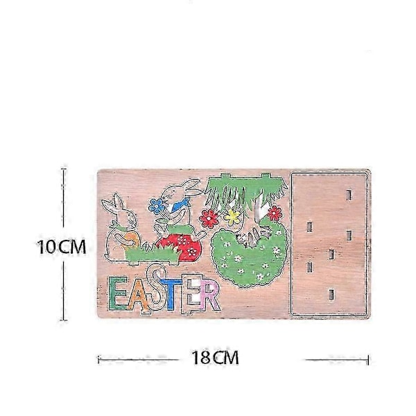 Påske vår Tre ornament Påskepynt til hjemmet Kanin Egg
