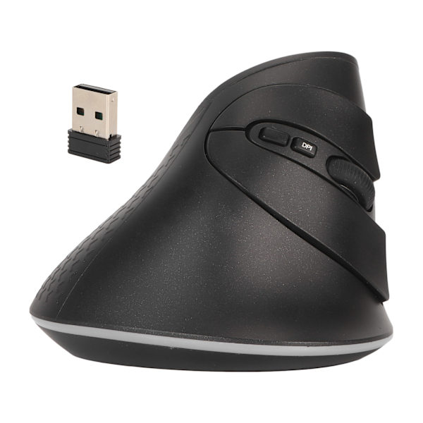 Vertikal mus 2.4G Bluetooth trådløs ergonomisk mus 800 1200 1600 DPI mus til bærbar PC stationær computer