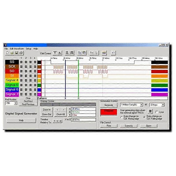 USB Logikanalysator Single Chip Microcomputer Egnet til ARM FPGA
