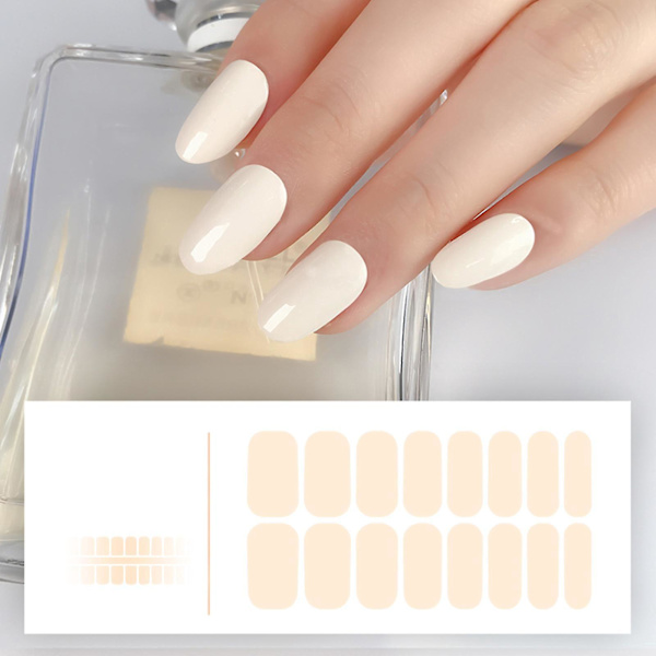 Solid Color Gel Nail Polish Wraps - Full Wraps6