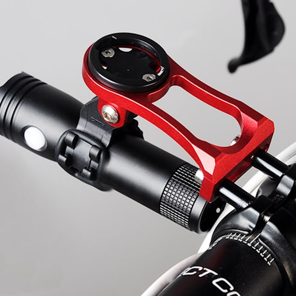 Hållbar metall Cykel Cykel Datorfäste GPS-hållare för Garmin Bryton Red