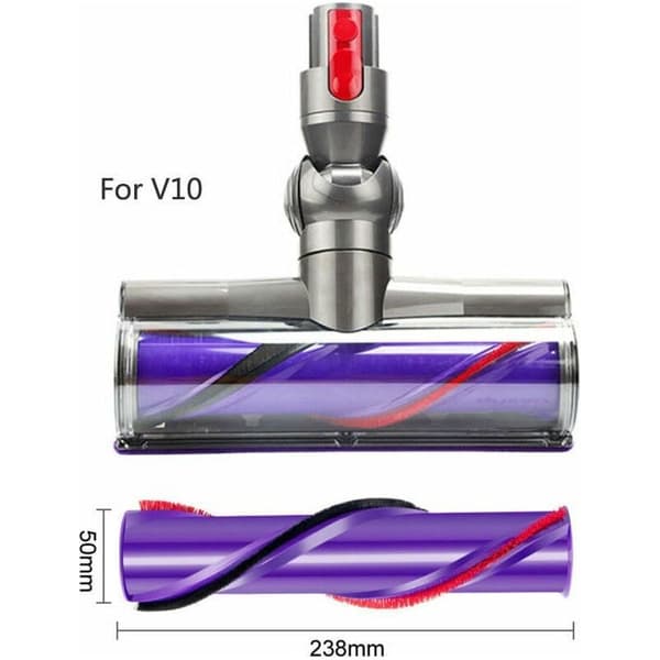CHOYCLIT Stor direktdriven rullborste för Dyson V10 dammsugare.