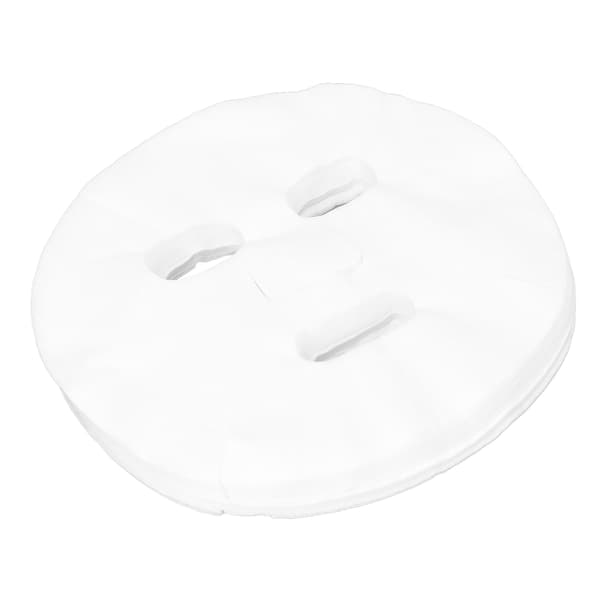 50 st ansiktsmaskpapper Hem Skönhetssalong DIY Engångs bomullsansiktsmaskpapper för våtkompress