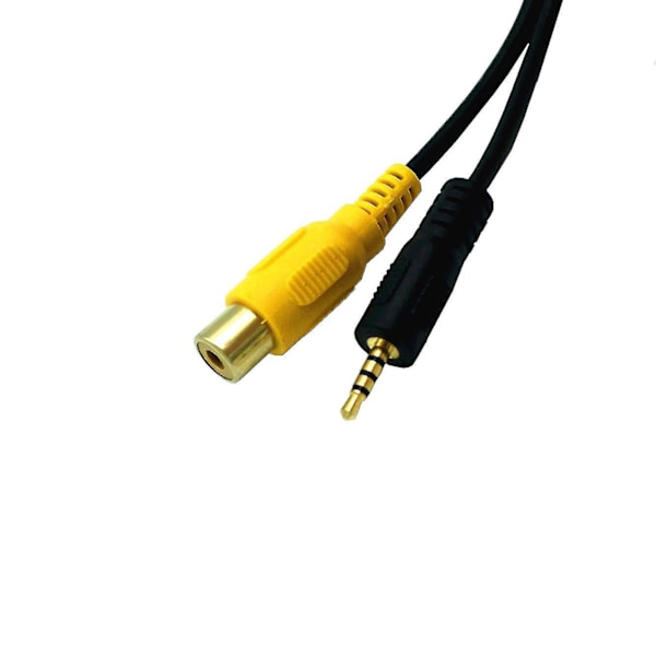 RCA till 2,5 mm AV-in Kabel Bil Backkamera till GPS 2,5 mm 0.-B10