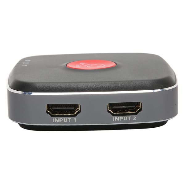 HD Multimedia Interface 2.1 Switch 2 ind 1 ud Splitter Understøtter 8K 60Hz HDR10 48Gbps HDCP2.3 3D US Stik 100‑240V