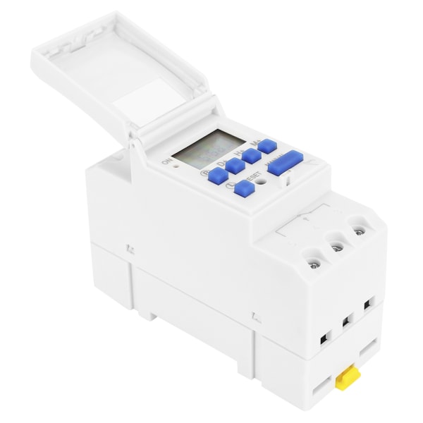 Ukentlig timerbryter Mikrodatamaskin På Av Kontroll LCD Display TidsreléAC220V