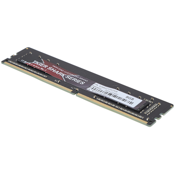 DDR4 RAM Sleek Aluminium Højtydende PCB DDR4‑2666MHz PC4‑25600 Desktop Hukommelse 8GB