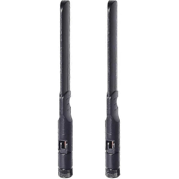 Wifi Antenne Dual Band 2.4ghz 5ghz 5.8ghz 8dbi Sma Hann Antenne (2-pakning) For Trådløst Ip Kamera Videoovervåking
