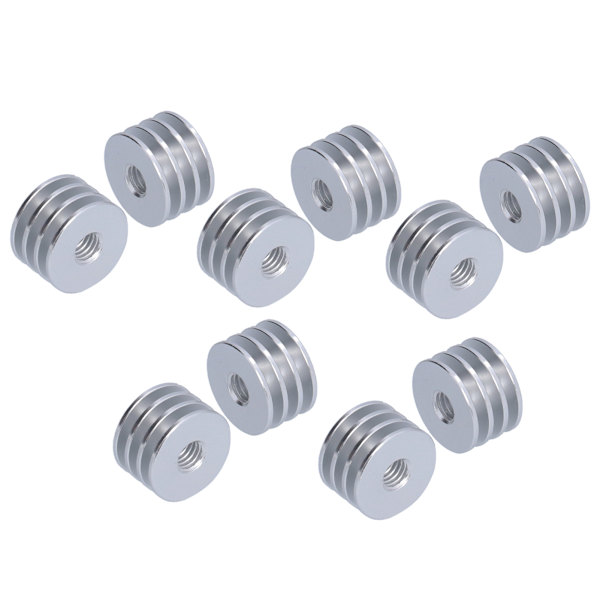 10 stk. 3D-printer varmerør mini aluminiumslegering ekstruder radiator tilbehørssæt
