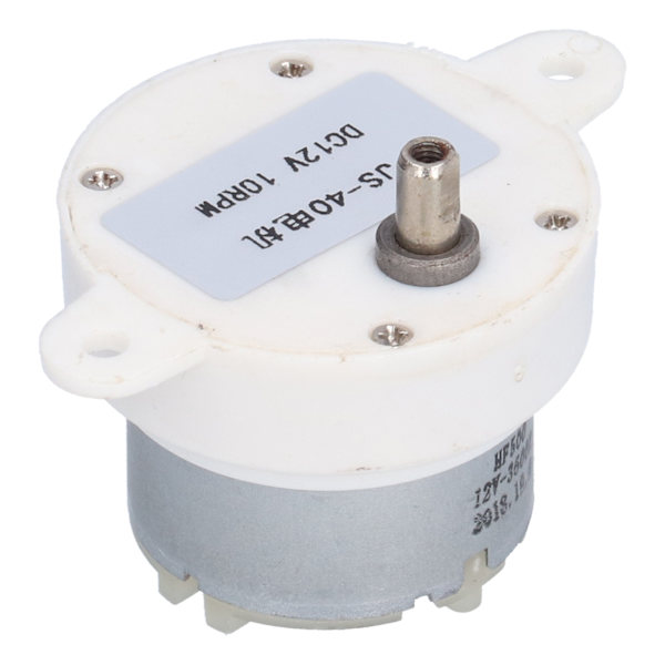 JS‑40 DC12V 10RPM Gearmotor Langsom hastighedsreduktionsmotor til Finansielle Maskiner Kontorautomatisering og andet