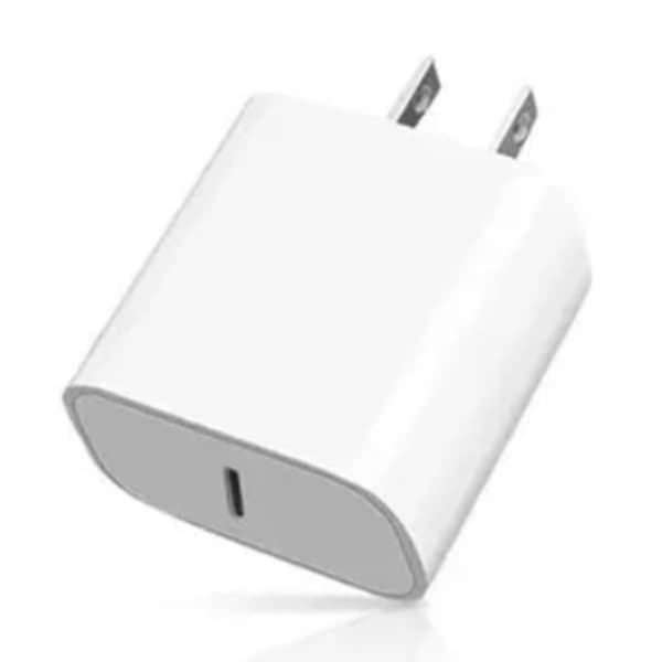 USB C Oplader 20W PD Hurtig Opladningsblok Type C Strømadapter til iPhone 12 11 Pro Xmax US Stik Hvid