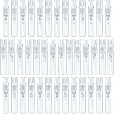 40 delar mini tom sprayflaska parfymfördelare transparent parfymflaska 3 ml