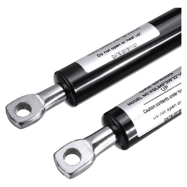 2 STK Rustfrit Stål Ottoman Seng Gasfjedre Stempel 1100N 540mm