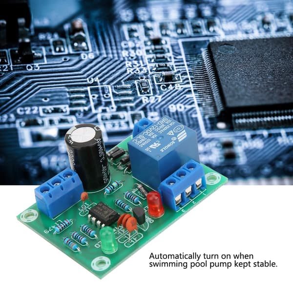 Vannstandsbryter Væskesensor Kontroller DIY Modulsett Elektrisk Tilbehør DC 12V
