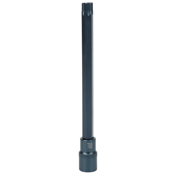 Socket Bit Star S2 Legering Stål Anti‑Rust til Ratchet Nøgle Blåning Håndværktøj 1/2X200XT60