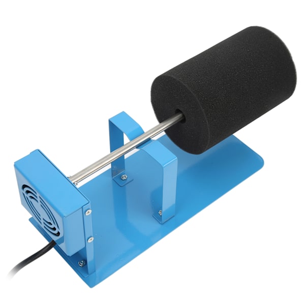 Koppvridare Justerbar Skum Anti Slip Tyst Stabil Aluminiumlegering Blå DIY Äggskal Kopp Svamp Koppvridare EU-kontakt 220V