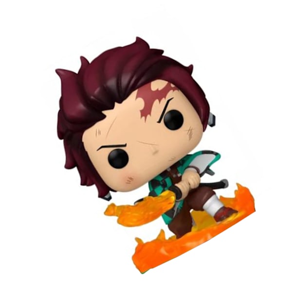 Anime Figur med levende udtryk Perfekte detaljer Vinyl 10 cm høj Tegneserie Samlefigur