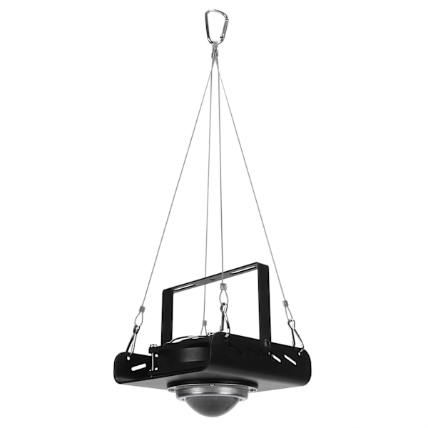 Musta COB-kasvikasvatuslamppu 300W LED-kasvilamput Täyden spektrin kasvilamppu EU AC170-330V