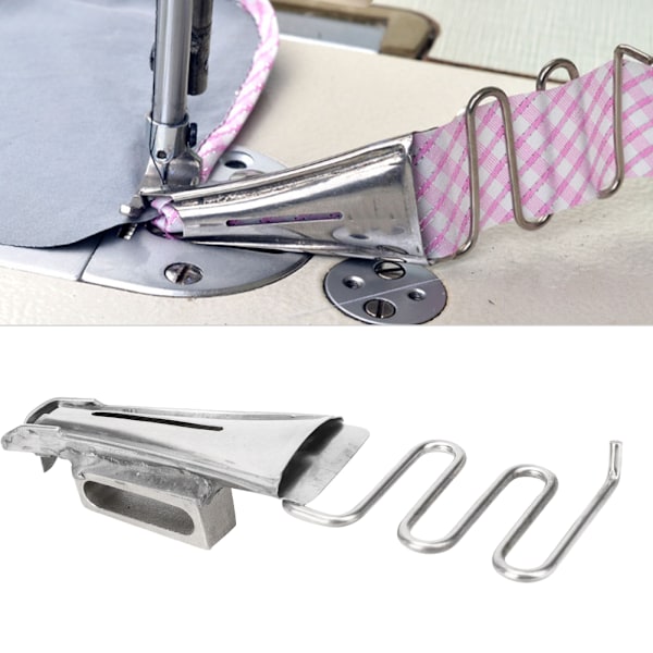 Kaare reunan sitoja Hemmer Folder korkealaatuinen metalli High-Head ompelukone tarvikkeet Inlet 18MM