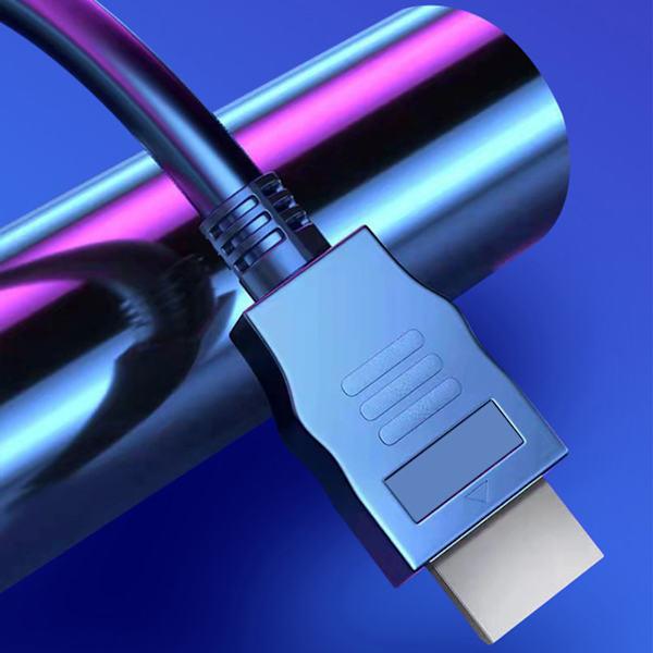 4K HD Multimedia Interface Kabel Højhastigheds HD Multimedia Interface forlængerkabel 4,9 fod til HDTV Set Top Box Monitor